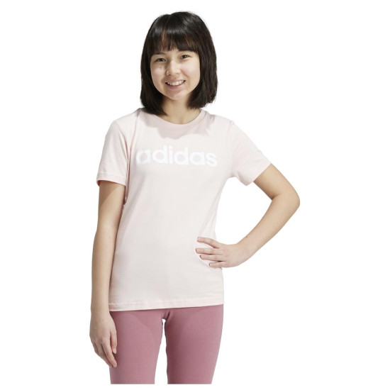 Adidas Παιδική κοντομάνικη μπλούζα Essentials Linear Logo Tee